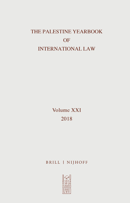 The Palestine Yearbook of International Law, Volume 21