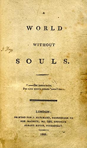 A World Without Souls (Hardcover)