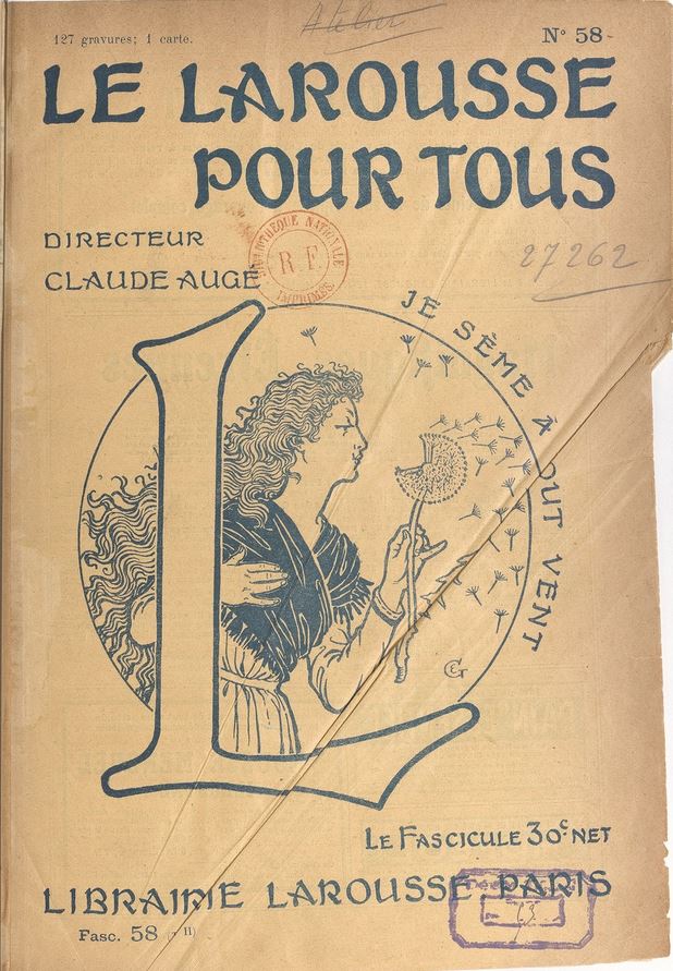Le Larousse pour tous : nouveau dictionnaire encyclopédique, Tome 2