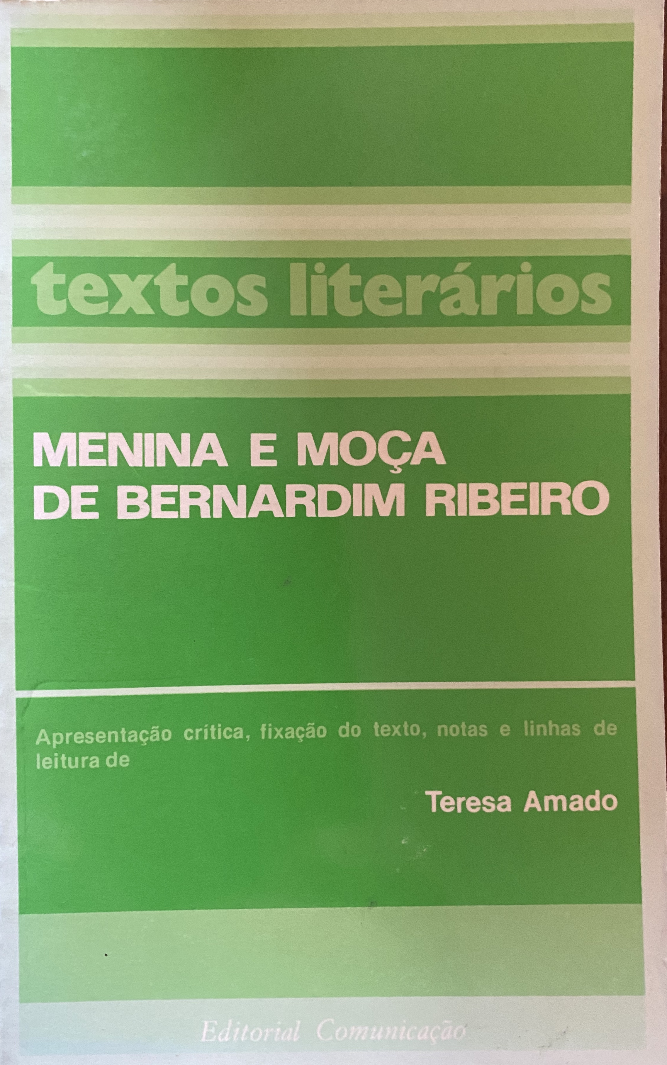 Menina e Moça de Bernardim Ribeiro