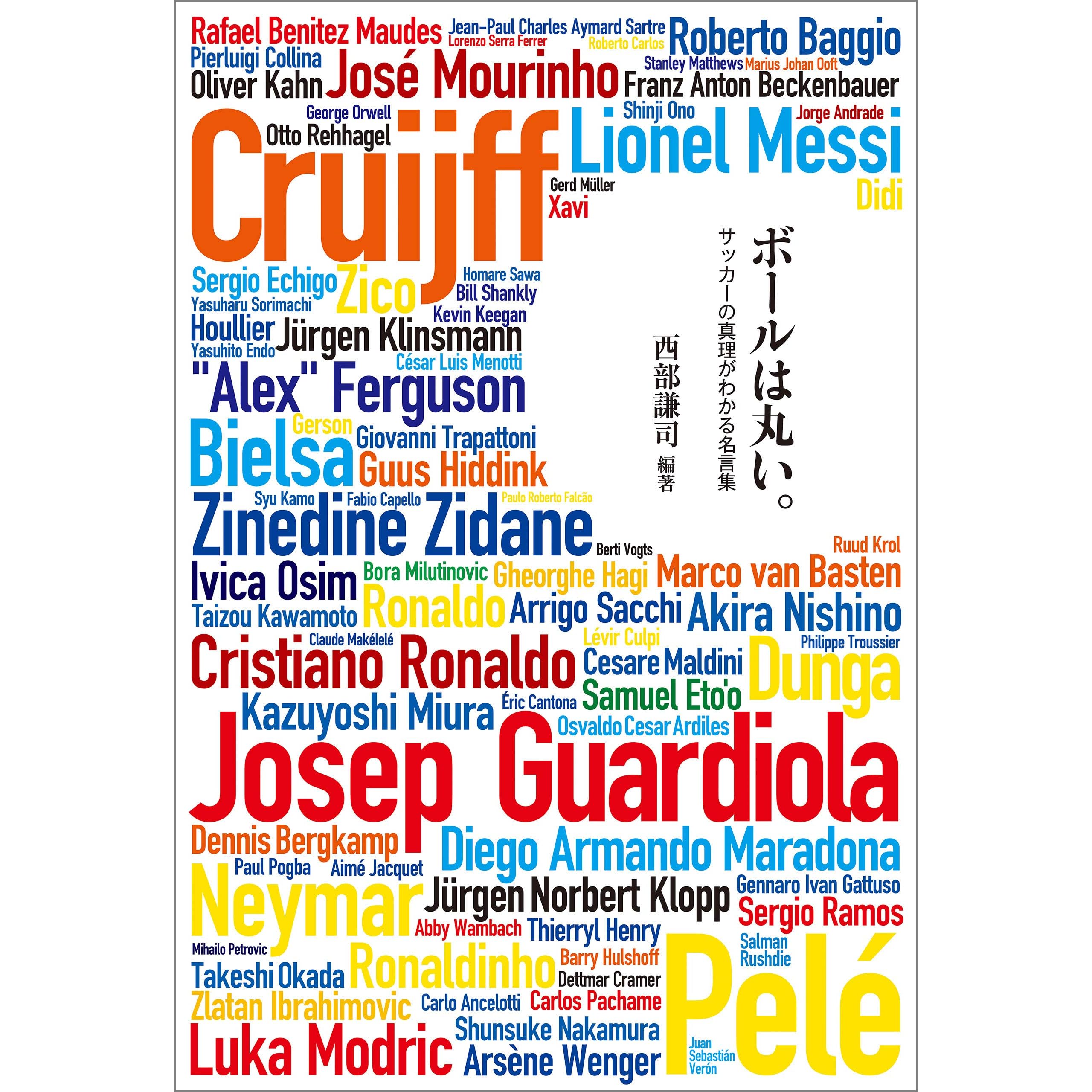 ボールは丸い サッカーの真理がわかる名言集 By 西部謙司