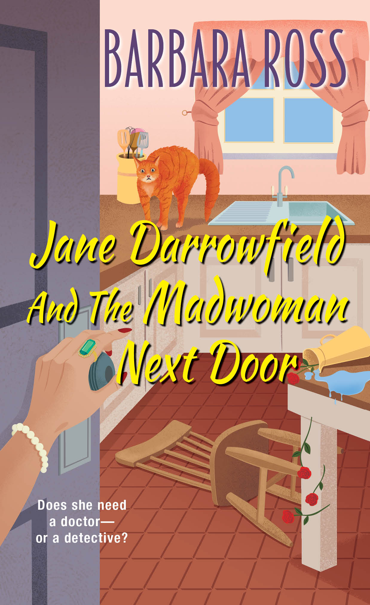Jane Darrowfield and the Madwoman Next Door (Jane Darrowfield, #2)