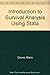 Introduction to Survival Analysis Using Stata by Mario Cleves