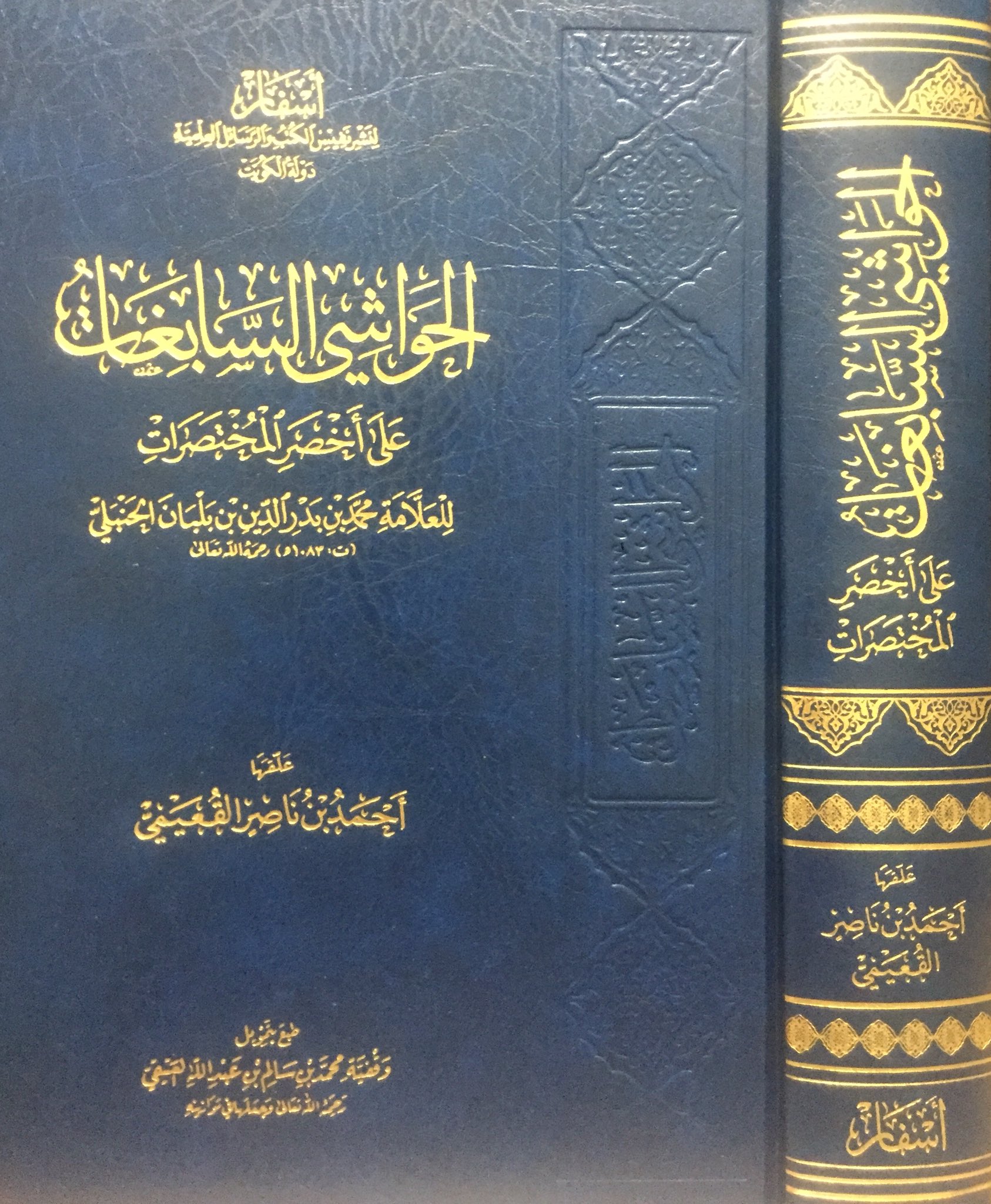 الحواشي السابغات على أخصر المختصرات (Hardcover)