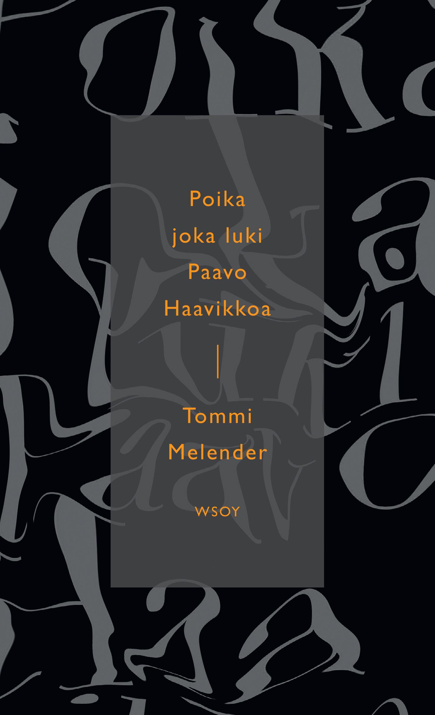 Poika joka luki Paavo Haavikkoa (Paperback)