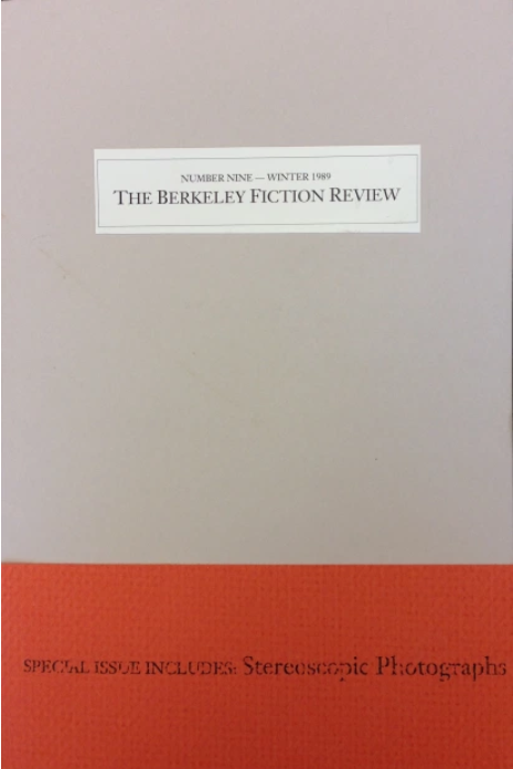 Berkeley Fiction Review, Volume 9