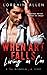 When Art Falls by Lorrain Allen