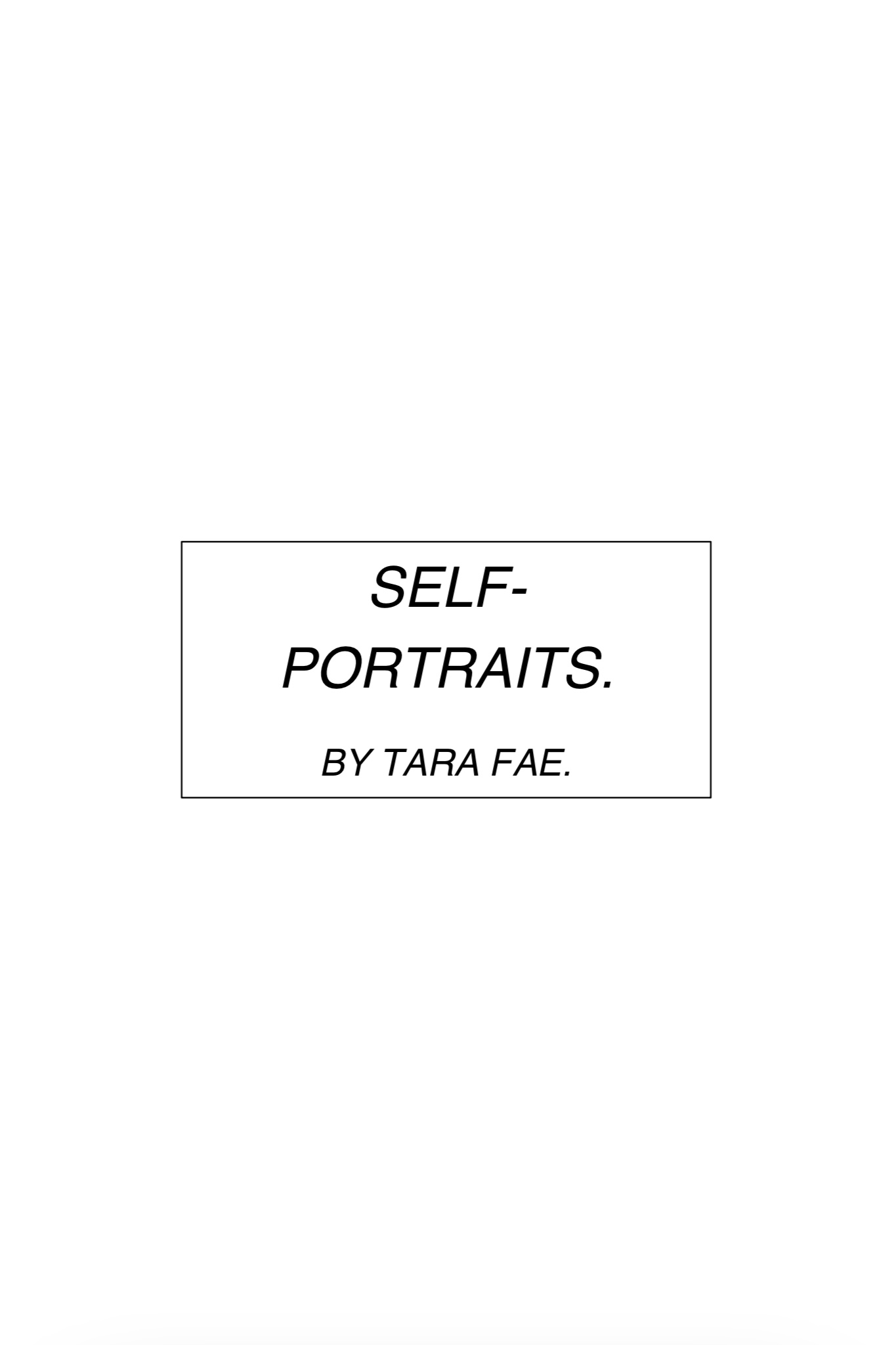 Self-Portraits