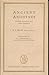 Ancient Anodynes: Primitive Anaesthesia and Allied Conditions