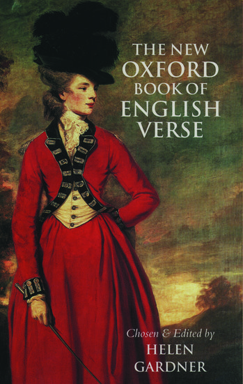 The New Oxford Book of English Verse, 1250–1950 (Hardcover)