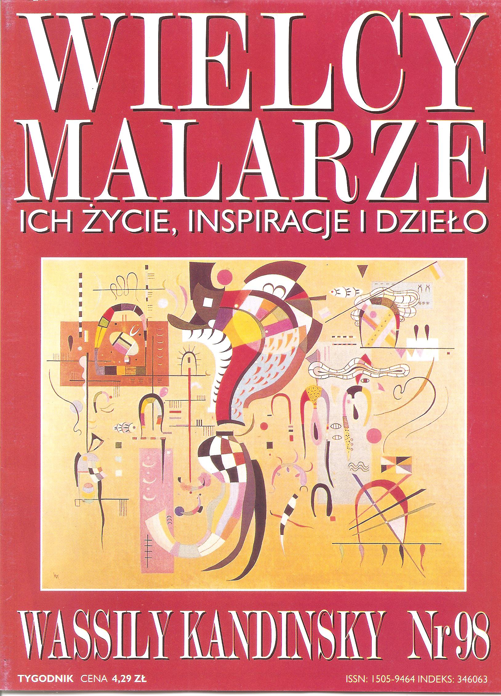 Wielcy malarze. Ich życie, inspiracje i dzieło. Nr 98. Wassily Kandinsky