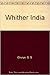 Whither India