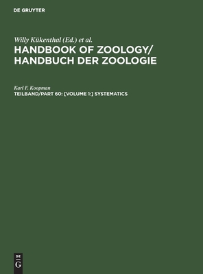 [Volume 1:] Systematics (Handbuch Der Zoologie) (German Edition)