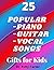 25 Popular Piano Guitar Voc...