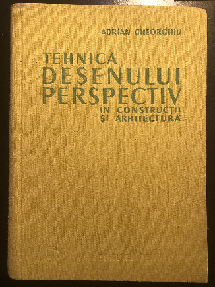 Tehnica desenului perspectiv in constructii si arhitectura (Hardcover)