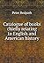 Catalogue of books chiefly relating to English and American h... by Peter A. Redpath