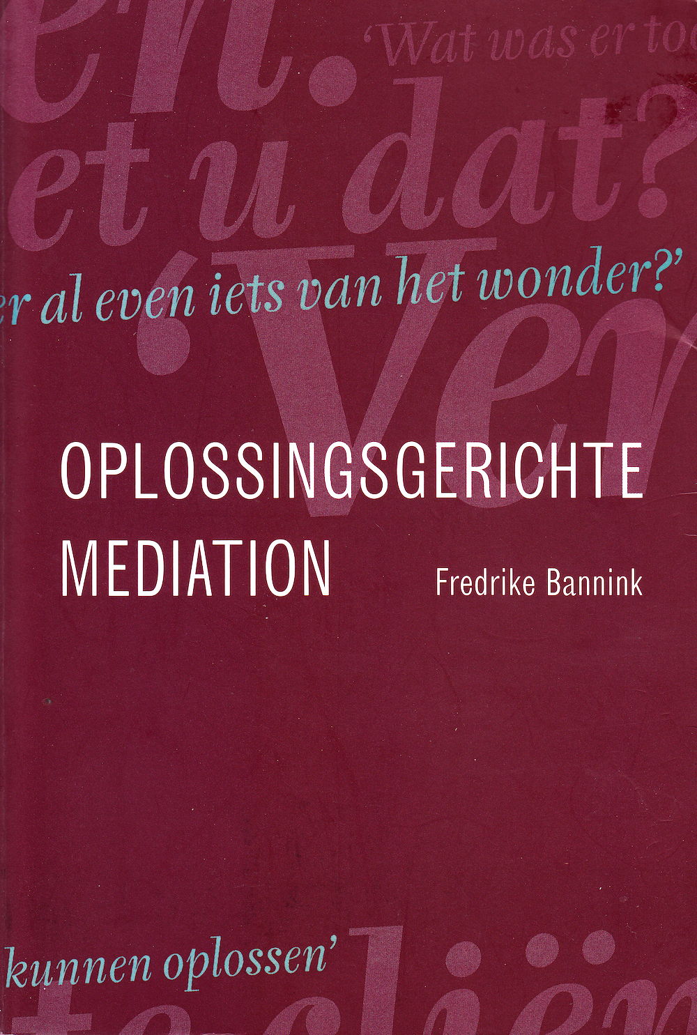 Oplossingsgerichte mediation (Paperback)