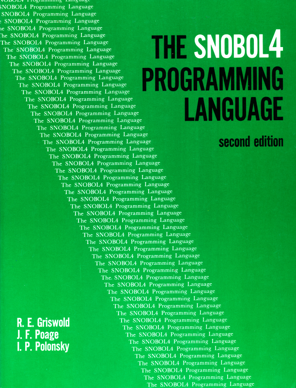 The SNOBOL 4 programming language