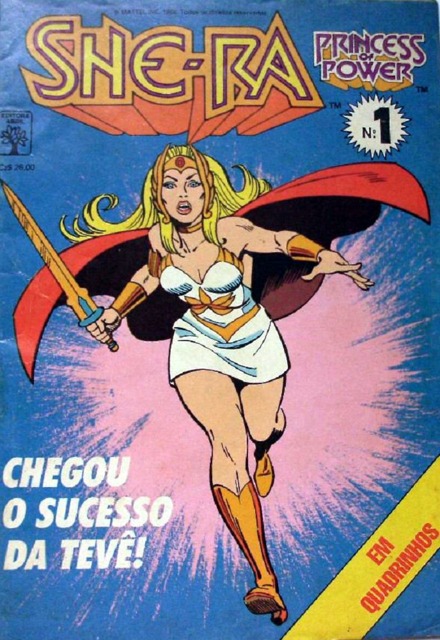 She-Ra Princess of Power Nº1 - Chegou o Sucesso da Tevê!