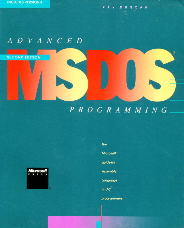 Advanced MS-DOS Programming (Paperback)