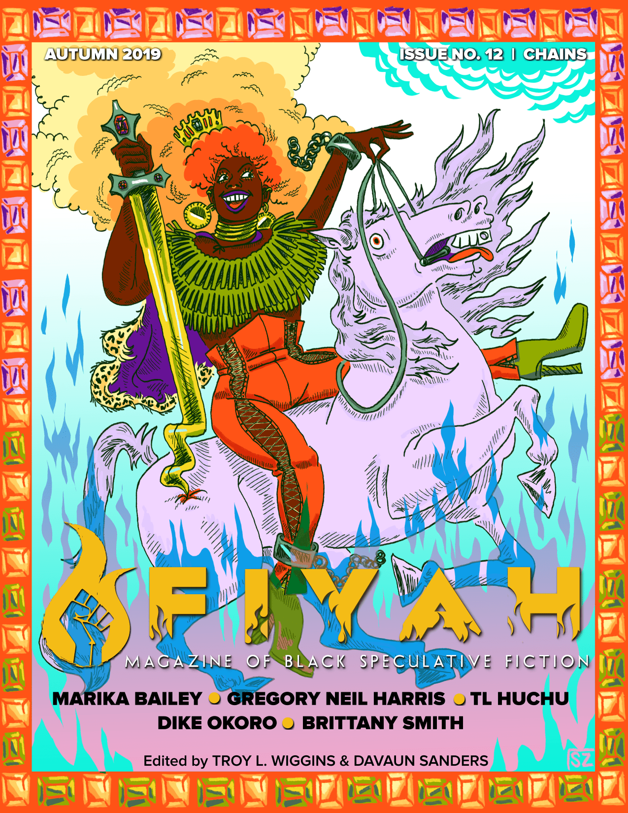 FIYAH Magazine of Black Speculative Fiction, Issue #12, Autumn 2019: Chains