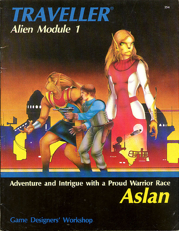 Aslan: Adventure and Intrigue with a Proud Warrior Race (Traveller Alien Module 1)