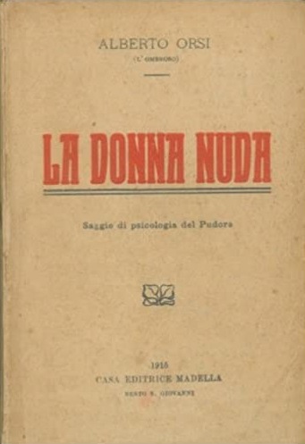 La donna nuda: Saggio di psicologia del pudore