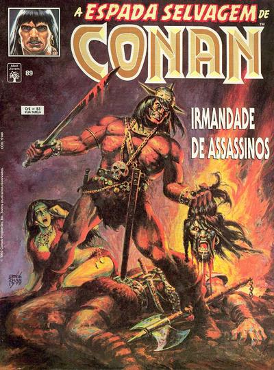 A Espada Selvagem de Conan nº 89 - Irmandade de Assassinos (Paperback)