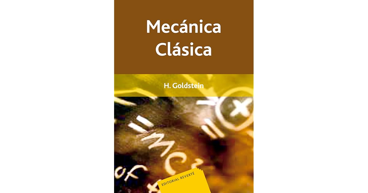 Mecánica Clásica Herbert Goldstein Pdf Español