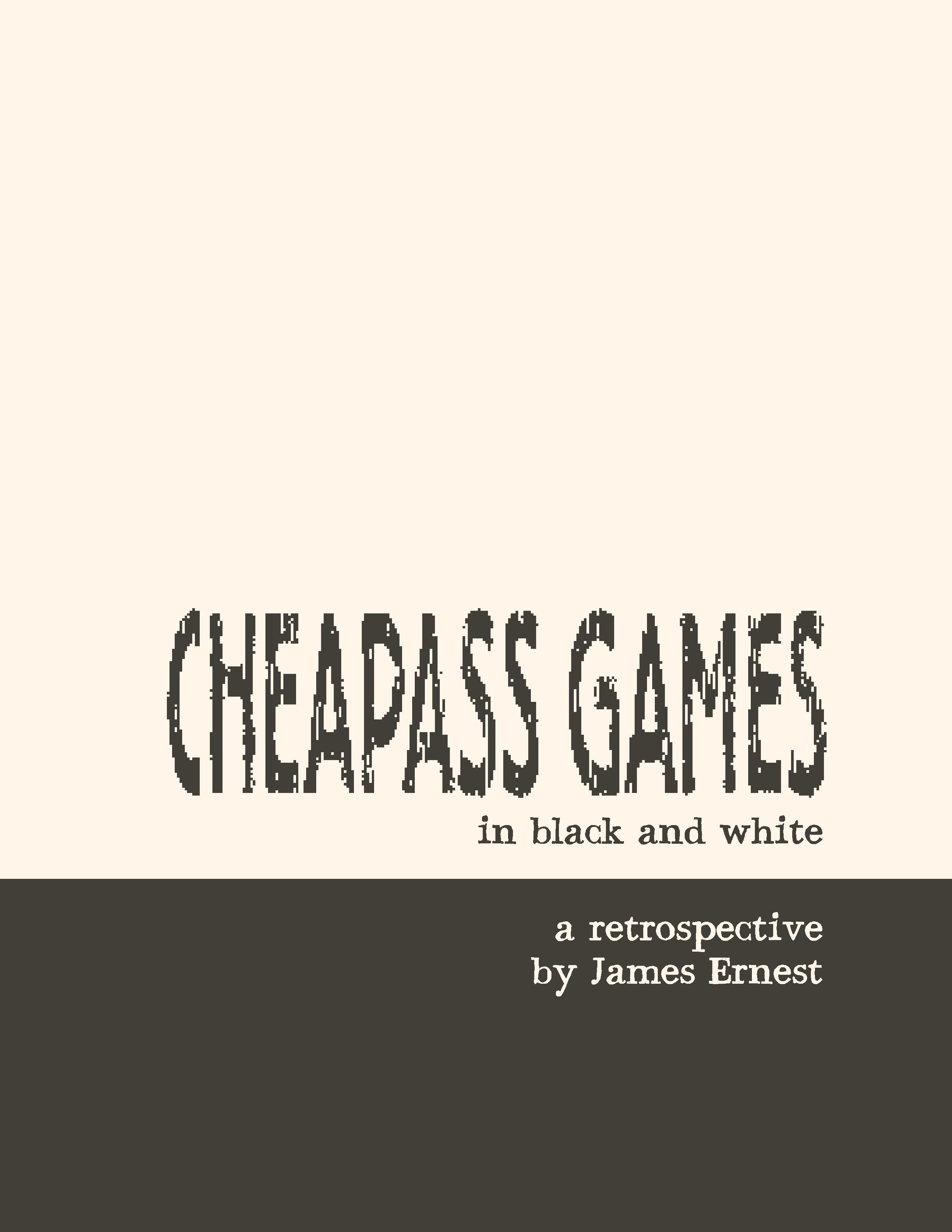 Cheapass Games in Black and White