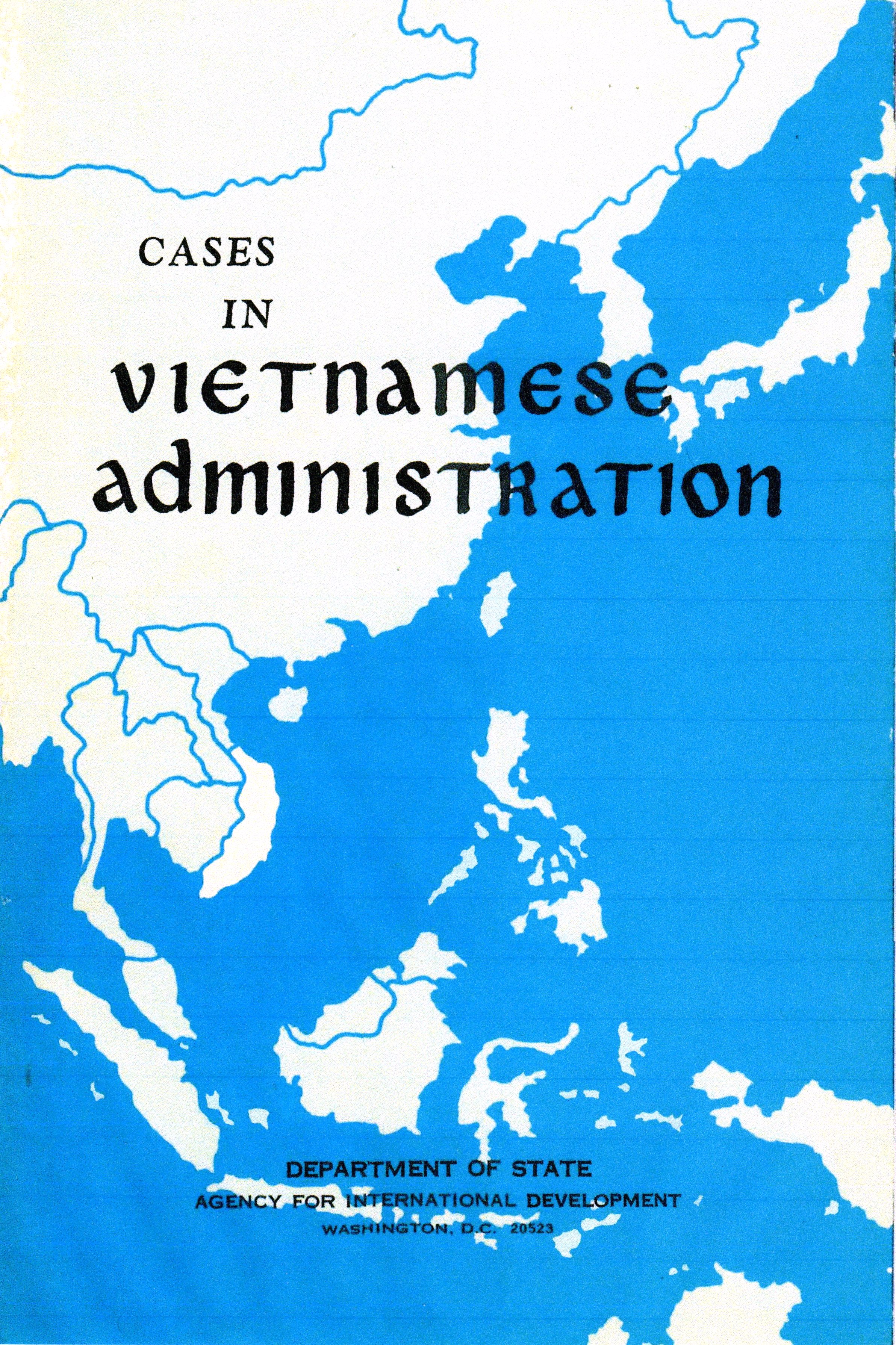 Cases In Vietnamese Administration (Unknown Binding)