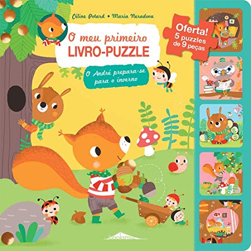 O Meu Primeiro Livro-puzzle O André Prepara-se para o Inverno (Portuguese Edition)