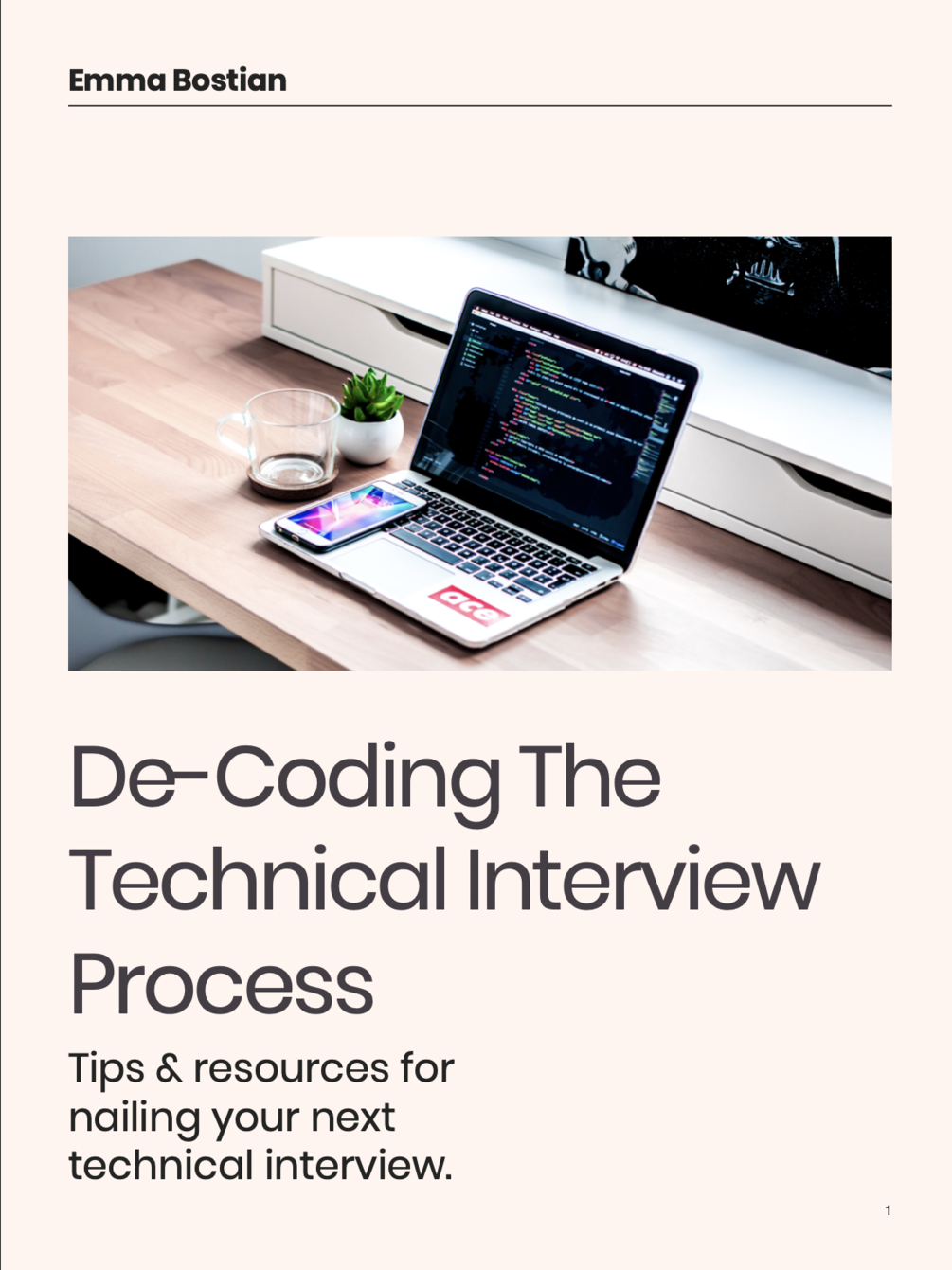 De-Coding The Technical Interview Process (ebook)