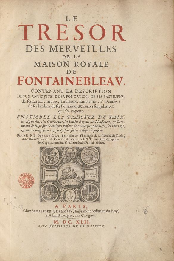 Le Trésor des merveilles de la Maison royale de Fontainebleau