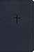 CSB Everyday Study Bible, Navy Cross LeatherTouch, Black Letter, Study Notes, Illustrations, Aricles, Easy-to-Carry, Easy-to-Read Bible Serif Type
