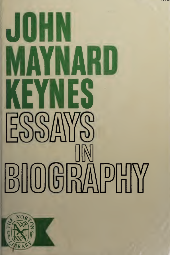 Essays in Biography