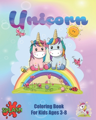 Unicorn coloring book for kids ages 3-8: can color toddler coloring book gift for children and kids valentine