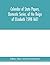 Calendar of state papers, Domestic series, of the reign of Elizabeth 1598-1601.