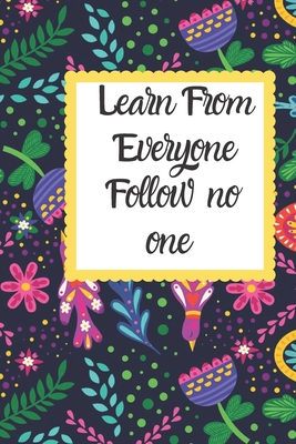 Learn from everyone Follow no one: Buddha Meditation Monthly Calendar | Daily, Weekly, Monthly and Yearly Tools to Improve ... Events, Plan Timelines and Track Goals