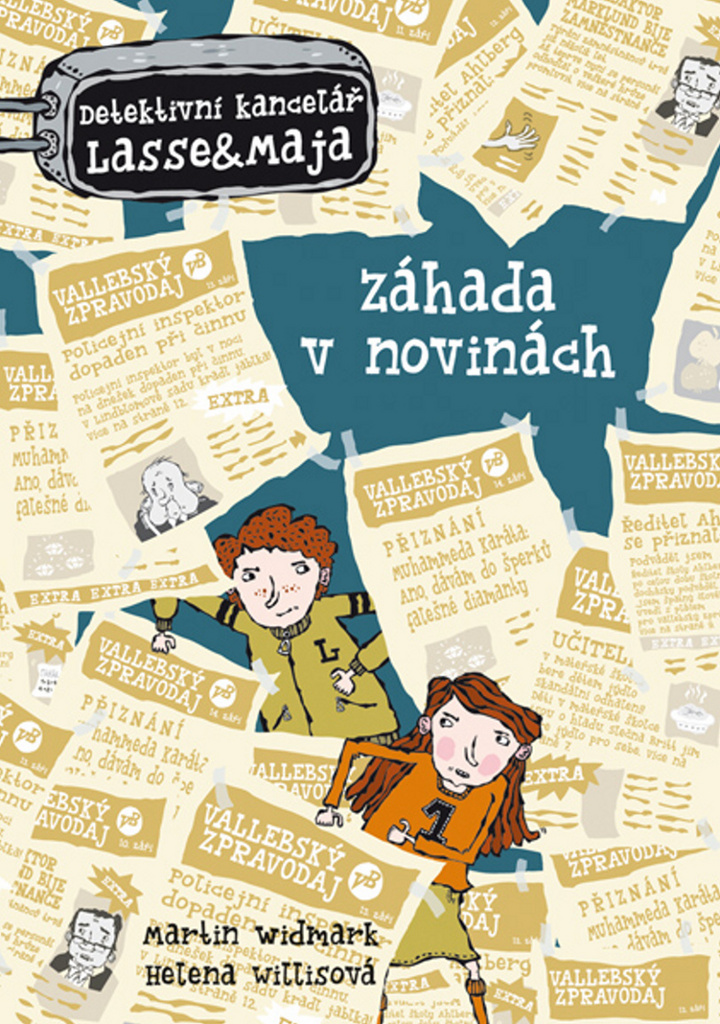 Záhada v novinách (Detektivní kancelář Lasse&Maja, #8)