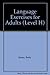 Language Exercises for Adults