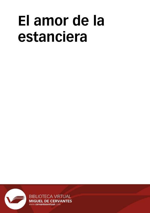 El amor de la estanciera (ebook)