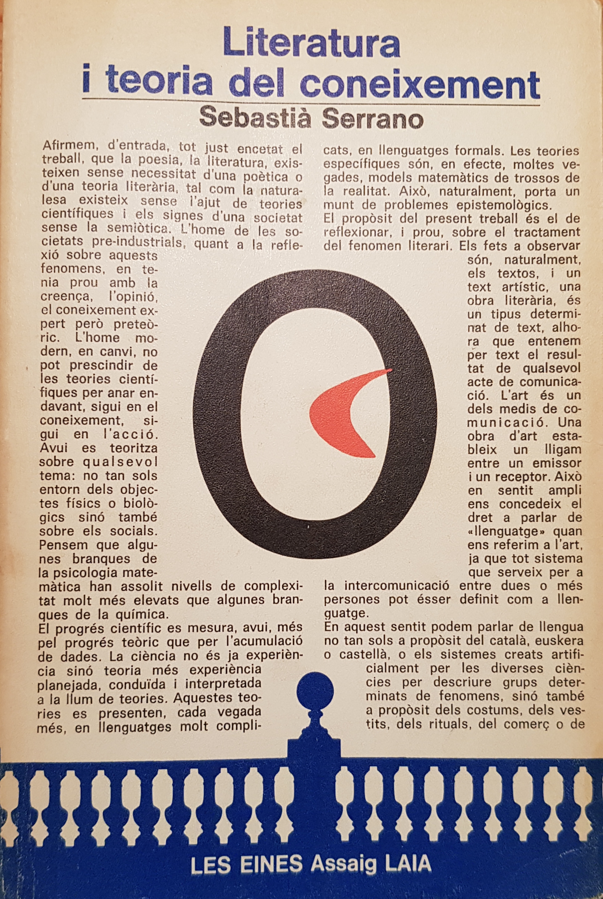 Literatura i teoria del coneixement (Paperback)