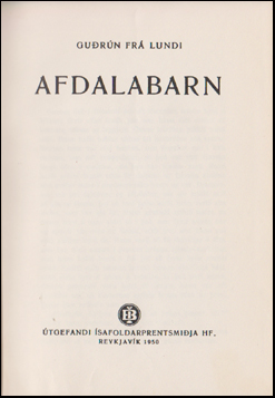 Afdalabarn