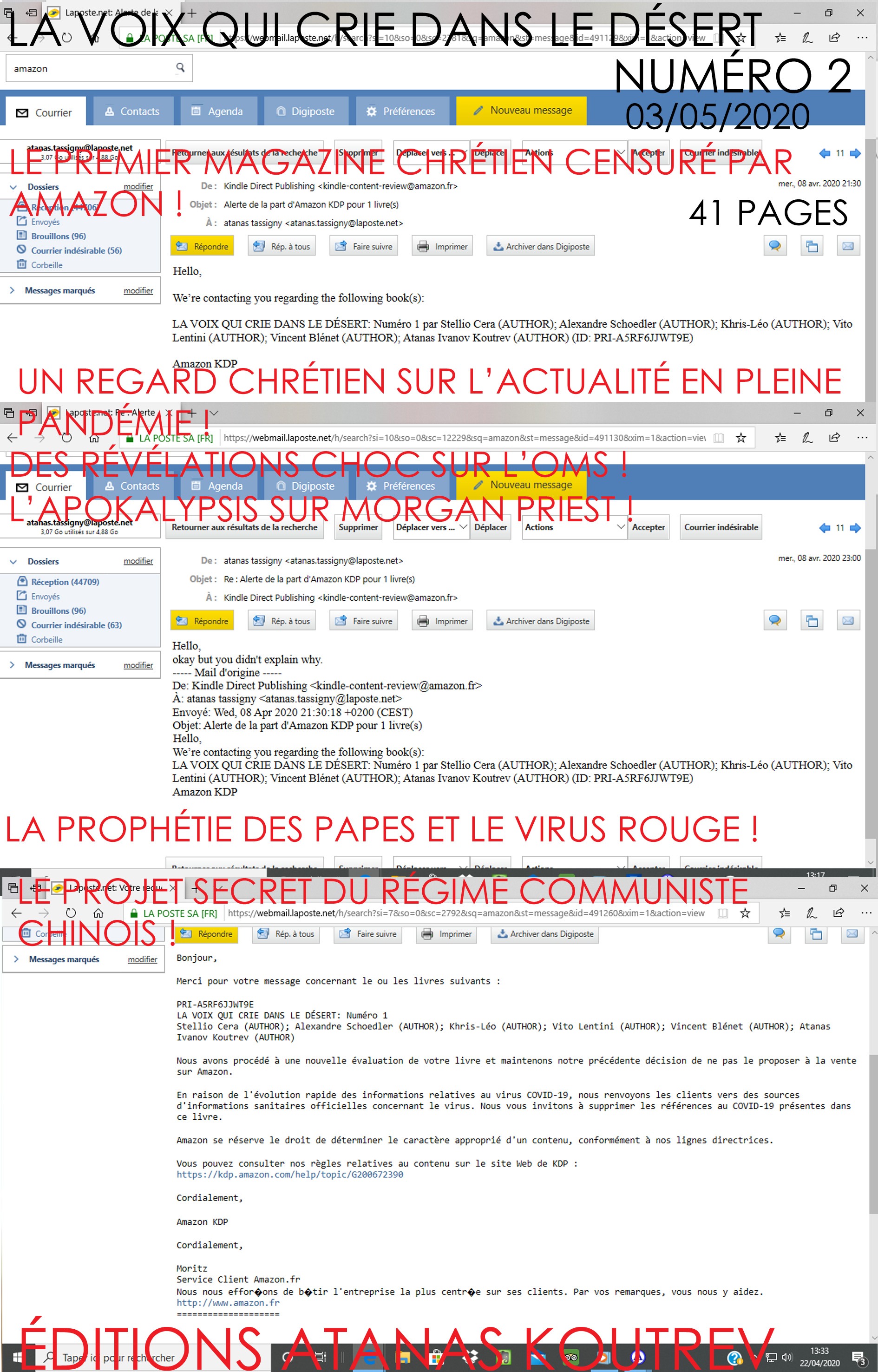 La voix qui crie dans le désert (La voix qui crie dans le désert, #2)
