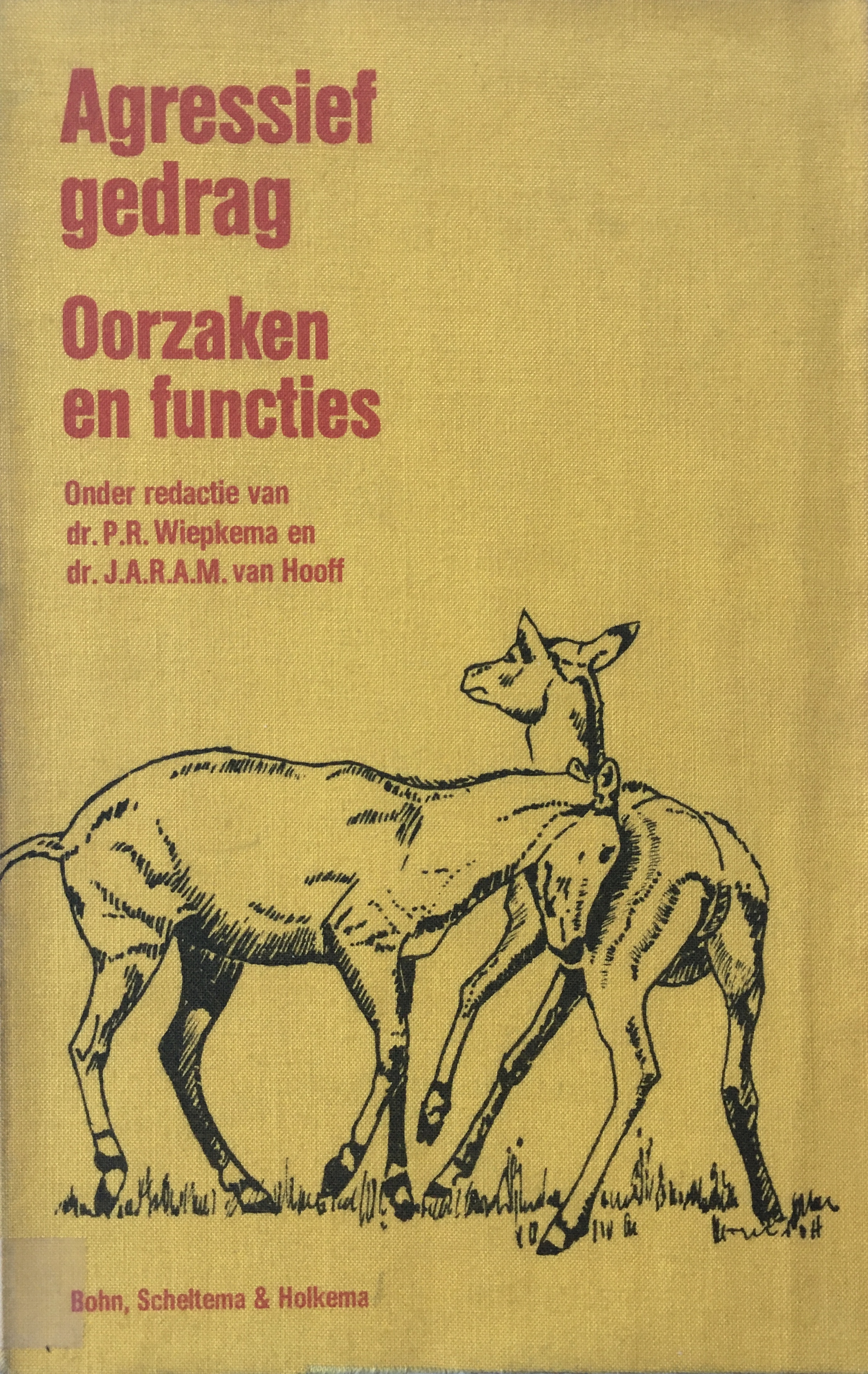 Agressief gedrag. Oorzaken en functies