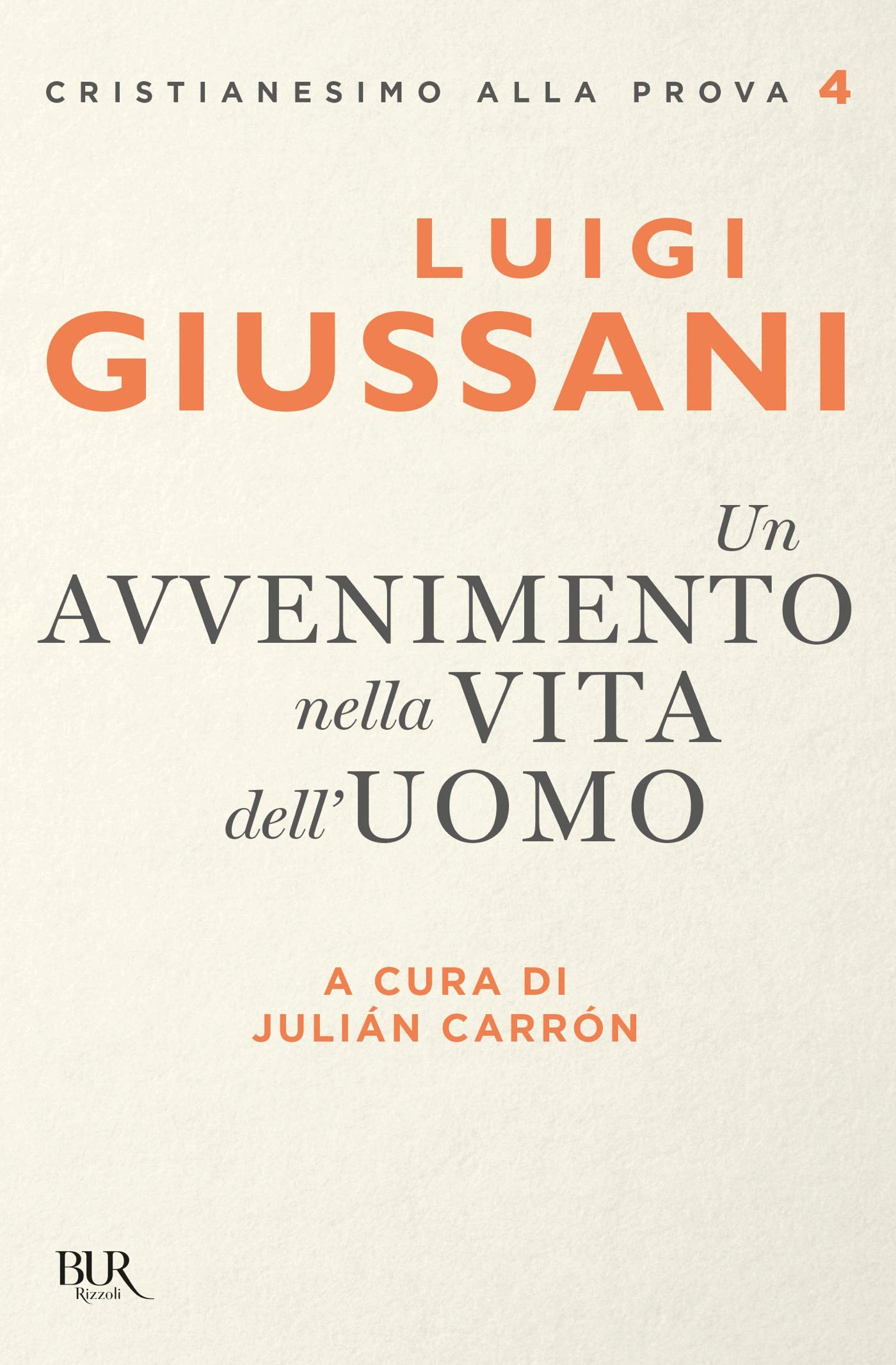 Un avvenimento nella vita dell'uomo (Italian Edition)