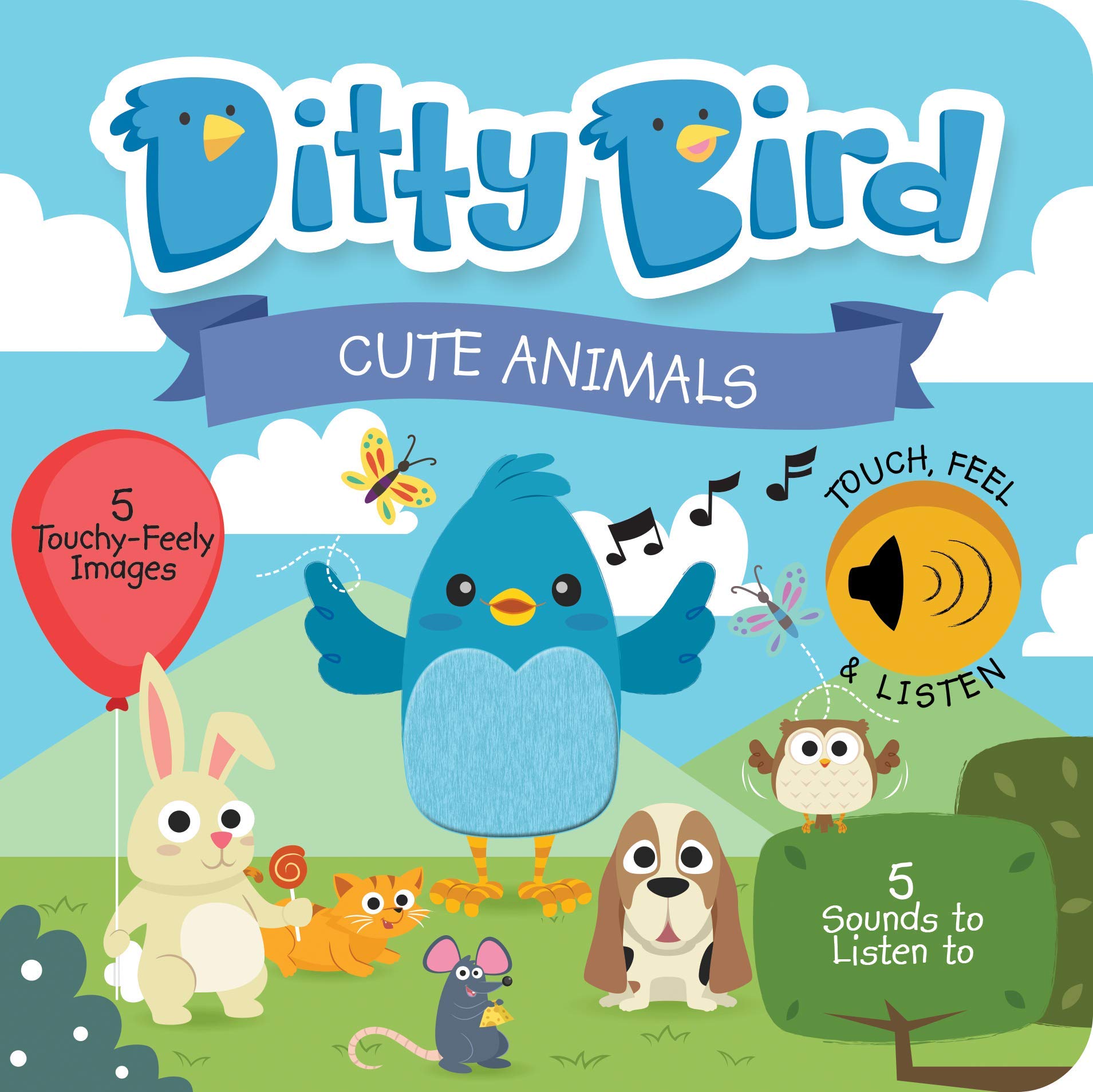 Ditty Bird Baby Sound Book: Cute Animals (Board book)