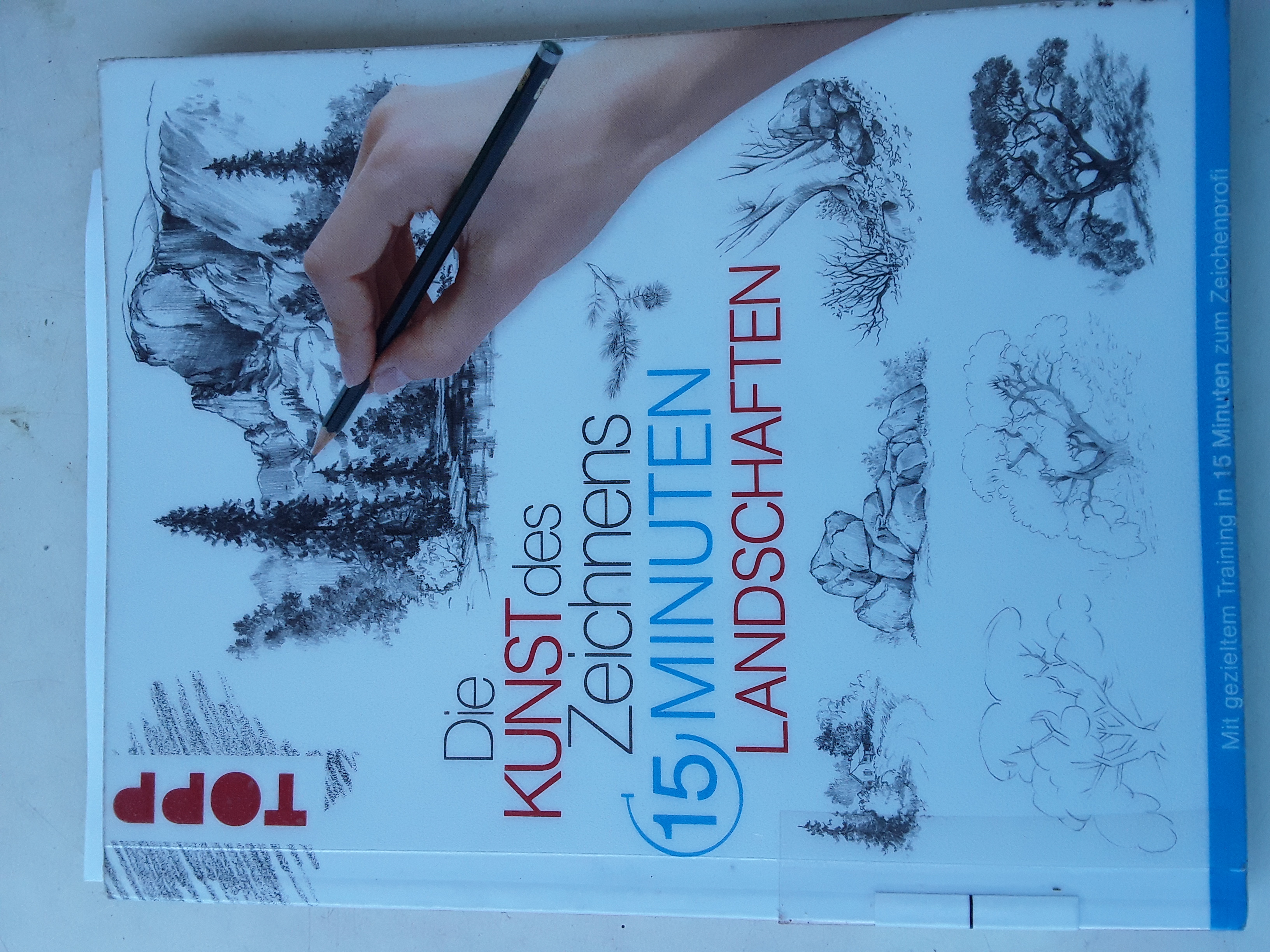 Die Kunst des Zeichnens 15 Minuten Landschaften (Paperback)