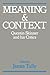 Meaning and Context: Quentin Skinner and His Critics